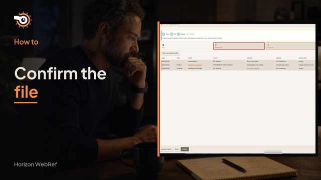 Video thumbnail: How to Import Games from a Spreadsheet in Horizon WebRef
